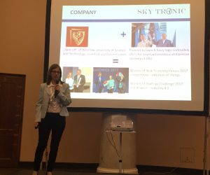 Sky Tronic pitched in the semifinals of Great Pitch competition of Wolves Summit conference