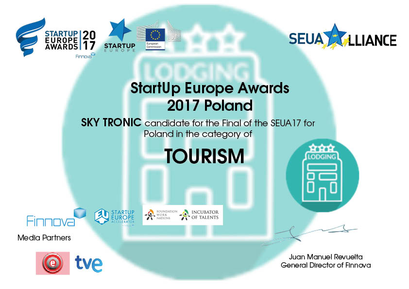 Sky Tronic finalistą polskiej edycji konkursu StartUp Europe Awards